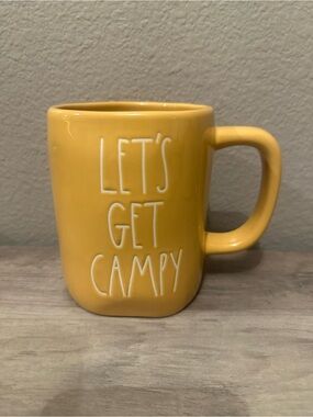 NWOT Rae Dunn Let’s Get Campy Mug